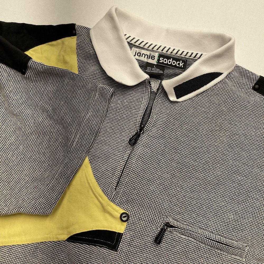 Jamie Sadock Black and Yellow Sweatshirt